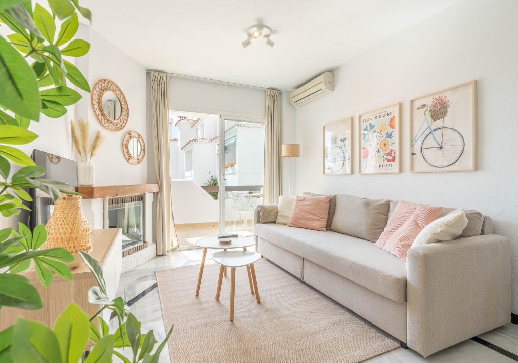 Luxury modern living room apartamento Cala de Mijas