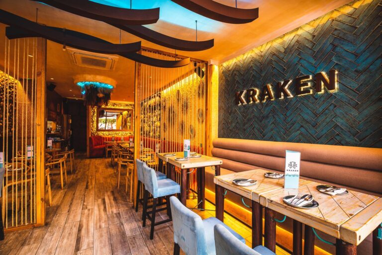 Modern tapas restaurant in Malaga